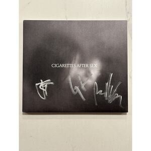 Cigarettes After Sex - X’s SIGNED AUTOGRAPHED CD BRAND NEW #1